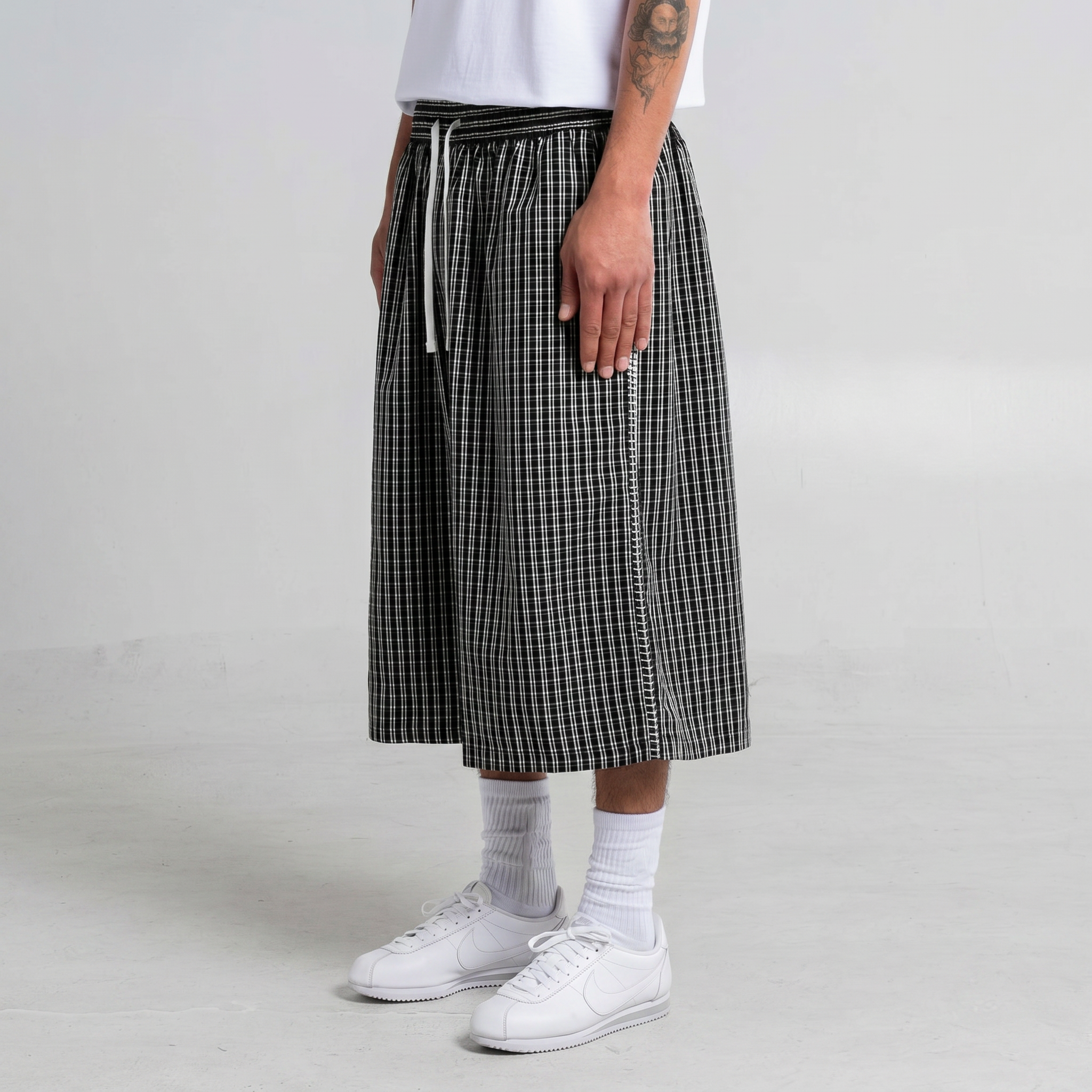 Shaka Wear Baggy Plaid Shorts